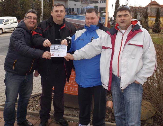 A Fonyódi kirándulók csapata